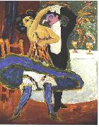 Ernst Ludwig Kirchner Variete oil painting